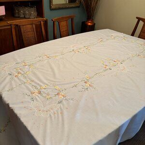 Hand Stitched Tablecloth